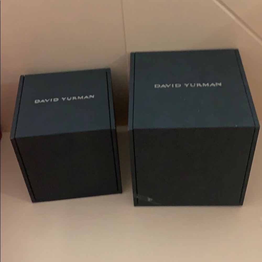 Authentic David Yurman Jewelry Boxes
